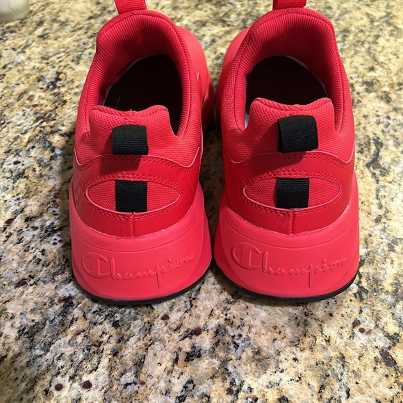 Champion Red Sneakers Legend Slip On Mesh - Picture 4 of 8